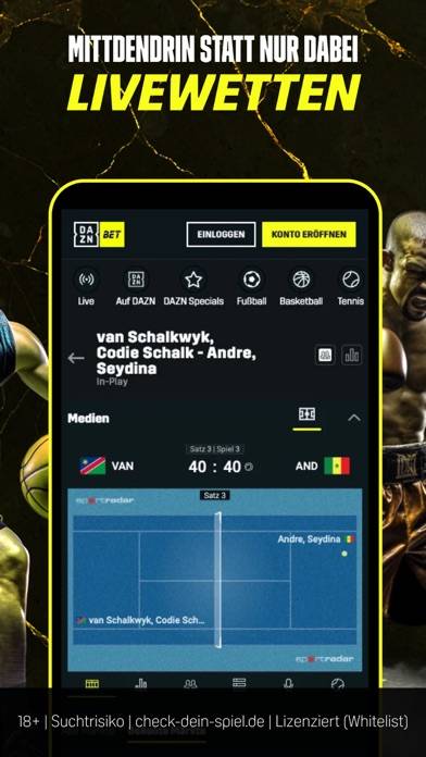 DAZN Bet: Sportwetten Online App-Screenshot #4