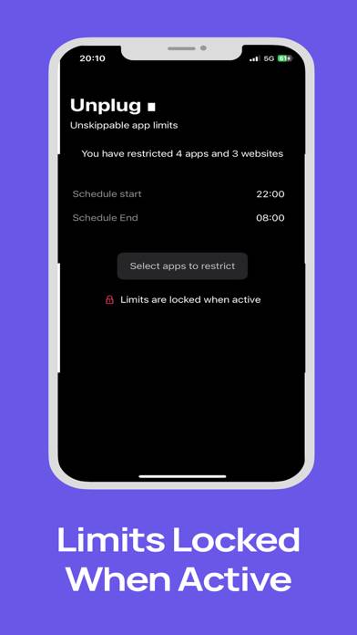 Unplug Screentime App screenshot