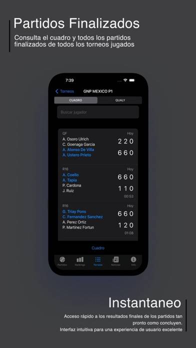 ScorePadel Captura de pantalla de la aplicación #4