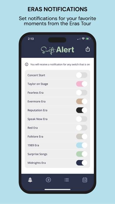 Swift Alert App screenshot #1
