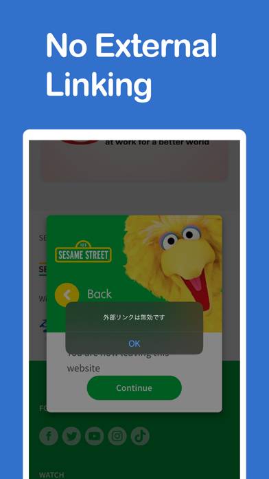 Kinder Browser Capture d'écran de l'application