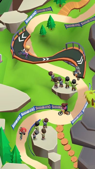 Mountain Bike Park-Tycoon Game App skärmdump #3