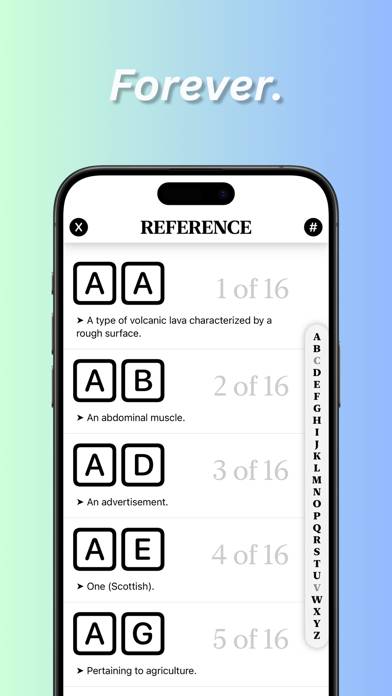 Mini Crosswords! game screenshot