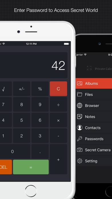Private Calculator Captura de pantalla de la aplicación #1