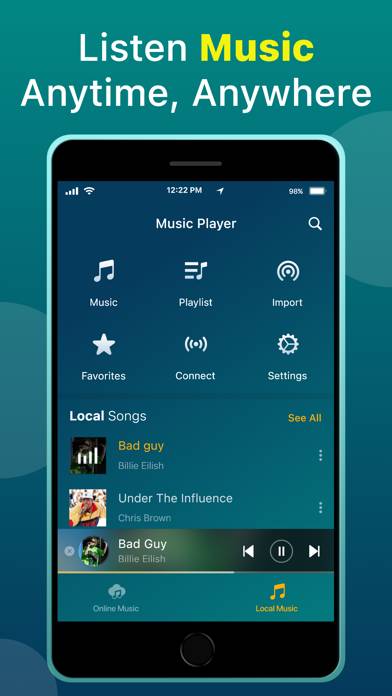 Music player Uygulama ekran görüntüsü #3