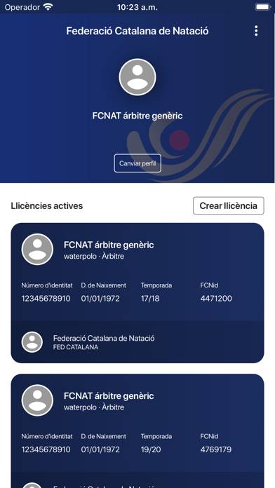 Natacio.cat App screenshot