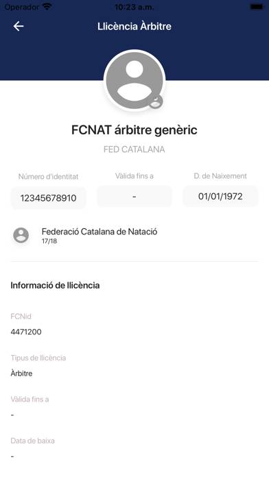 Natacio.cat App screenshot