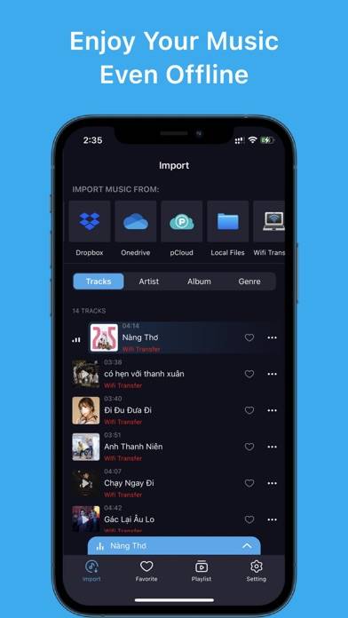 Musica XM App-Screenshot #2