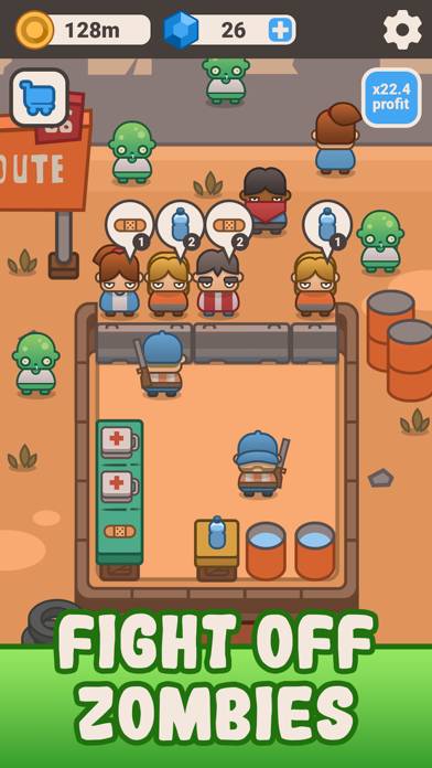 Idle Outpost: Business Game App-Screenshot #1