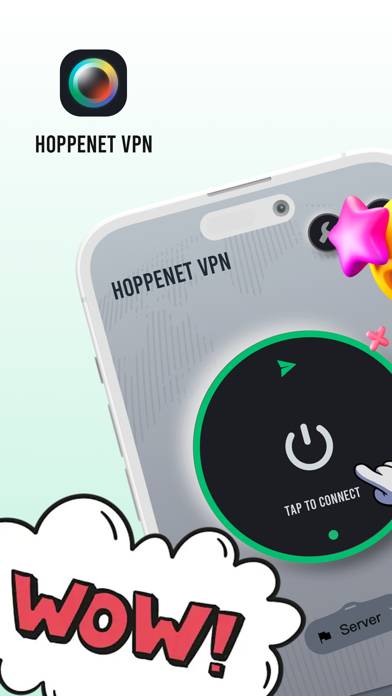 Hoppenet VPN -EverSecure VPN Schermata dell'app #1