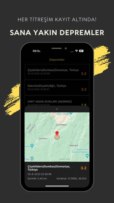 Earthquake Warning Instant App screenshot #1