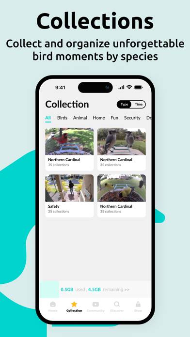 Birdfy App screenshot