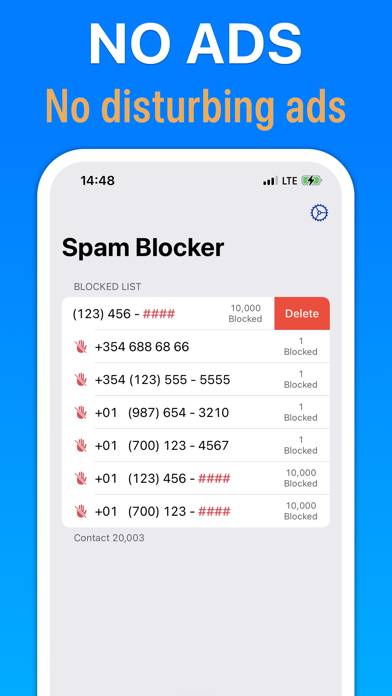 Spam Block Uygulama ekran görüntüsü #4