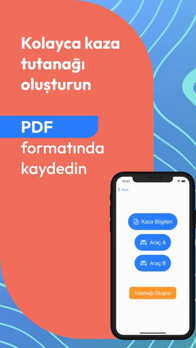 Online Kaza Tutanağı App screenshot #1