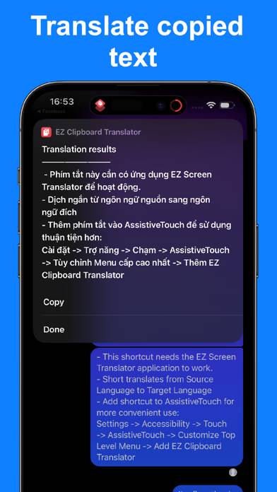 EZ Screen Translator Скриншот приложения #4