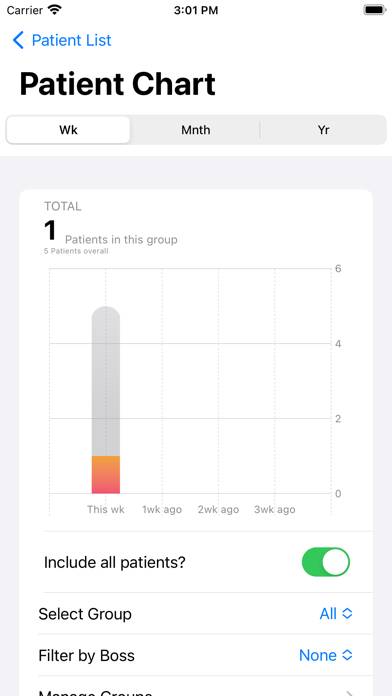AnoList App skärmdump
