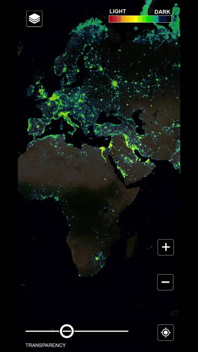 Light Pollution Map-VRs Travel App screenshot #2