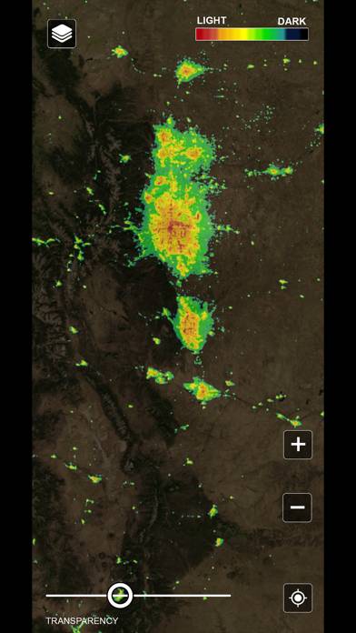 Light Pollution Map-VRs Travel App screenshot #3