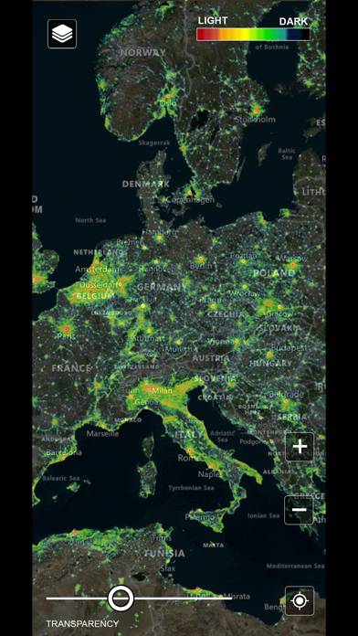 Light Pollution Map-VRs Travel App-Screenshot #4