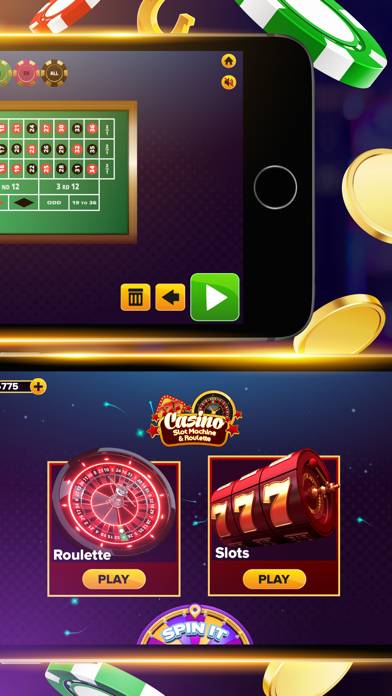 Casino Slot Machine & Roulette Schermata dell'app #2