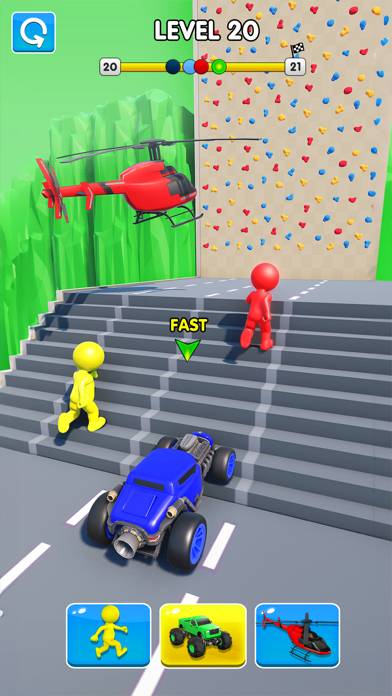 Shape Evolution Shifting Race Capture d'écran de l'application #5
