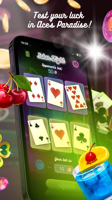 Ace’s Paradise Casino Captura de pantalla de la aplicación #5