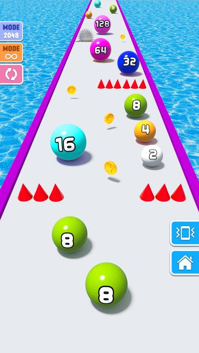 2048 Ball Game: Merge Number App screenshot #2