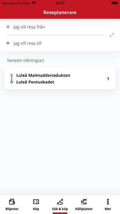 Nya Luleå Lokaltrafik App screenshot #3