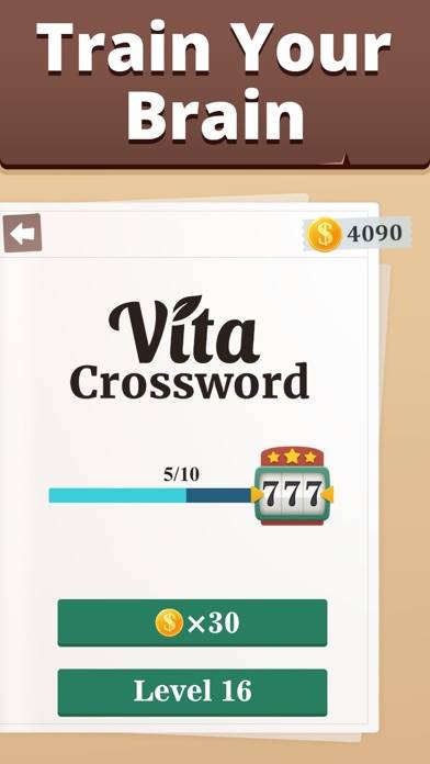 Vita Crossword for Seniors App screenshot #5