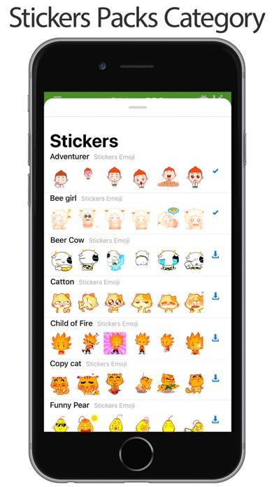 Stickers PRO for WhatsApp! Captura de pantalla de la aplicación #2