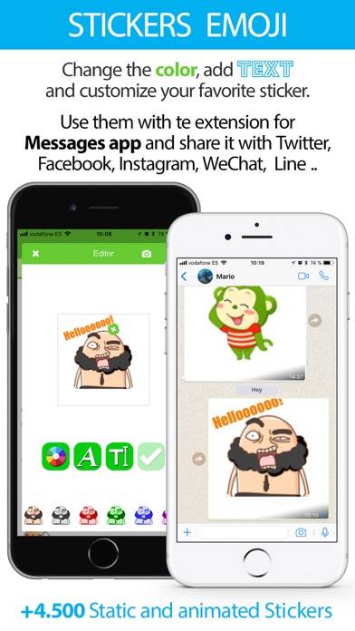 Stickers PRO for WhatsApp! Captura de pantalla de la aplicación #3