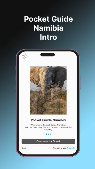 Pocket Guide Namibia App screenshot #2