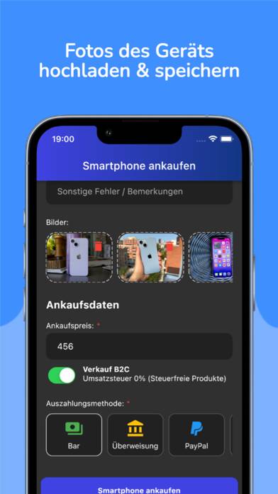 Smartphone Ankauf App-Screenshot #3
