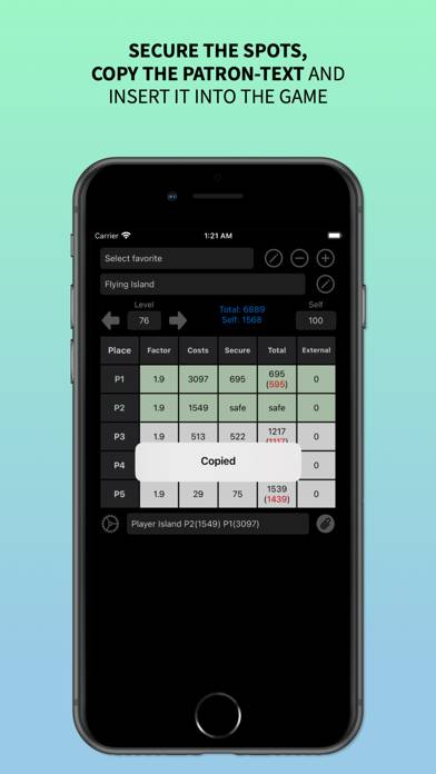 FOE Calculator Schermata dell'app #3