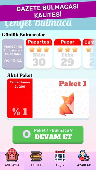Çengel Bulmaca App screenshot #1