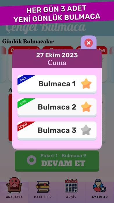 Çengel Bulmaca App screenshot #3