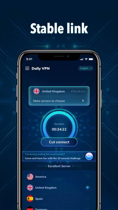 Daily VPN Uygulama ekran görüntüsü #2