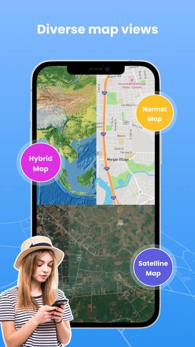 GPS Navigation and GPS Maps App screenshot