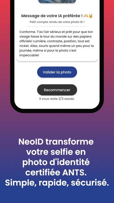 NeoID photo identité ephoto FR Capture d'écran de l'application #3