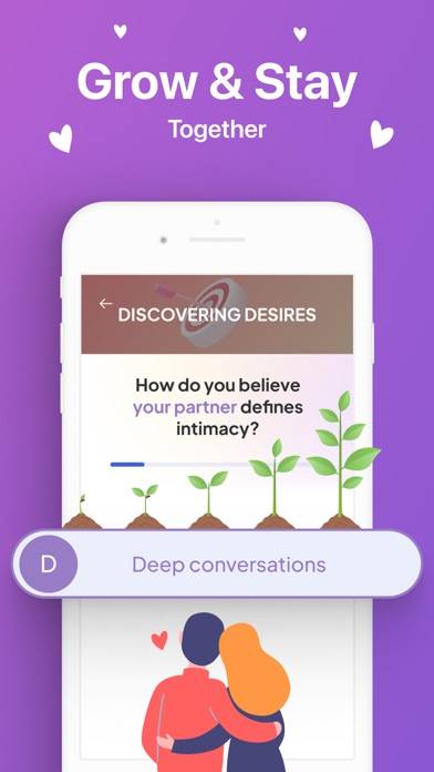 Zest Couples: Games & Quizzes Schermata dell'app
