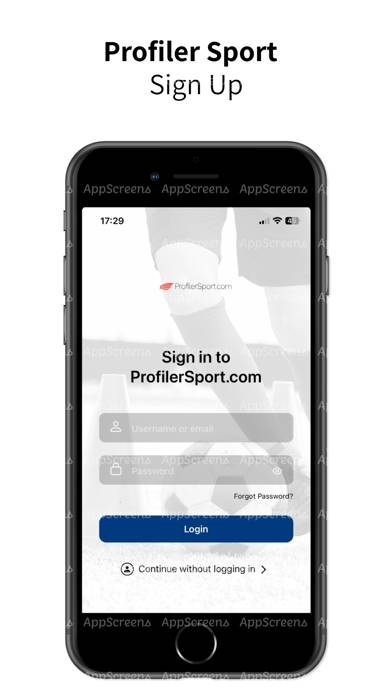 ProfilerSport App screenshot #4