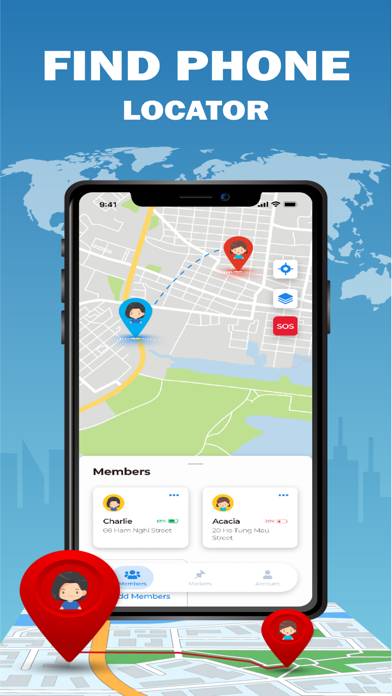 Phone Locator Tracker with GPS App skärmdump #4
