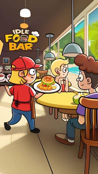 Idle Food Bar: Olivia & Oliver captura de pantalla