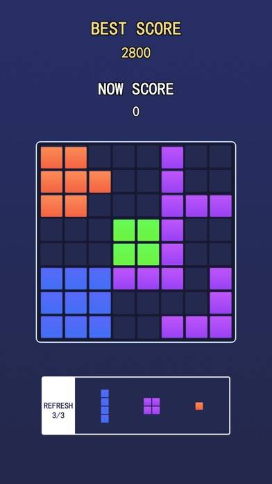 Block Game:Place Bricks Captura de pantalla de la aplicación #2