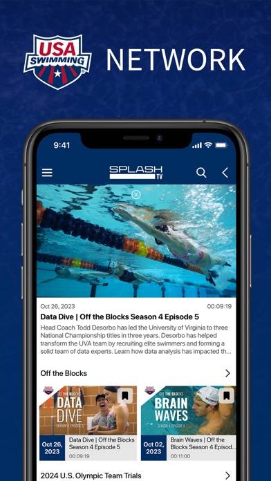 USA Swimming Network App screenshot #2