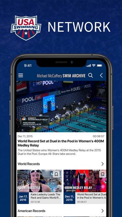 USA Swimming Network App screenshot #6