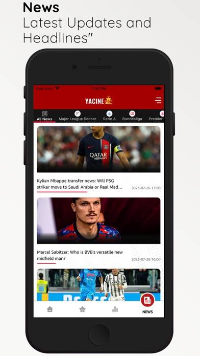 Yacine PRO App screenshot