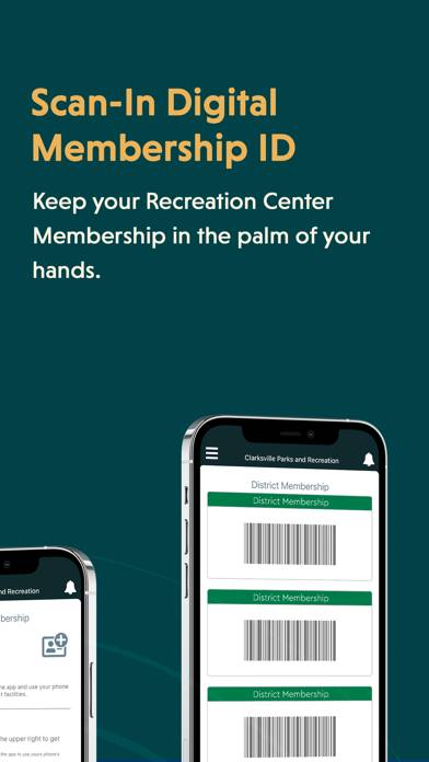 Clarksville Parks & Recreation App screenshot