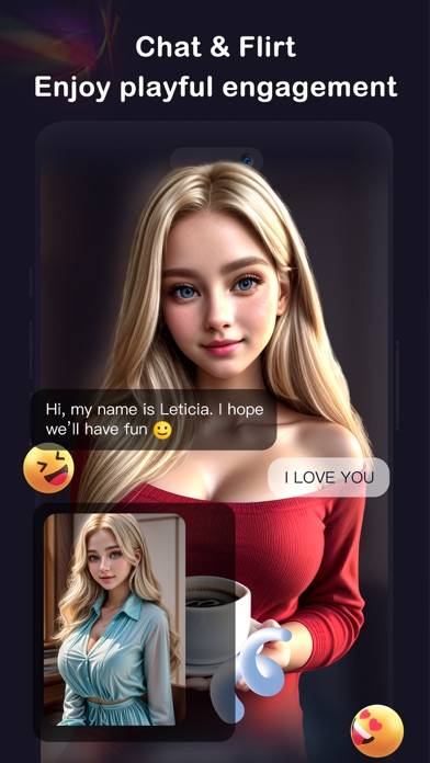 AI Girlfriend App skärmdump #4