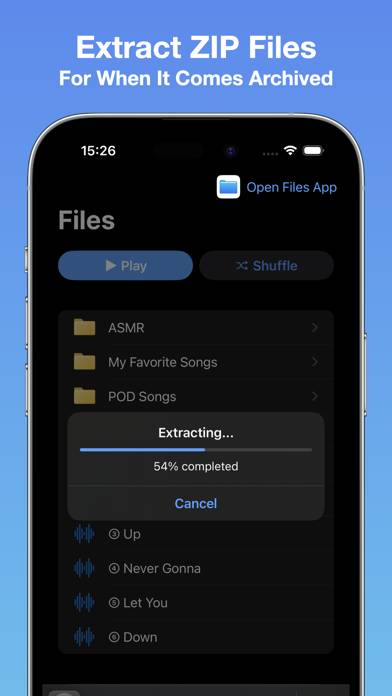 Melodee Audio File Player App skärmdump #5